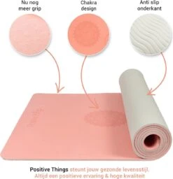 Yoga Mat Sportmat Fitnessmat Antislip Duurzaam Met Yoga Lessen - Roze -Merkloos Winkel 1159x1200 16