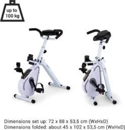 CAPITAL SPORTS Azura Desk Bike - Cardio Bike Voor Gebruik Aan Je Bureau - Hometrainer - 7,5 Kg Vliegwielmassa- Riemaandrijving - Max. 100 Kg -Merkloos Winkel 1159x1200 19