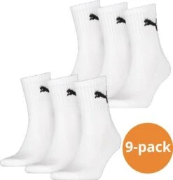 Puma D Basic Sport Sportsokken - Maat 43-46 - Unisex - Wit 9-pack -Merkloos Winkel 1159x1200 21