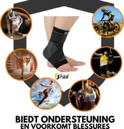 Pulaif Enkelbrace – Comfortabel Bij Alle Sporten - One Size – Verstelbaar – Enkelbandage - Enkelband - Enkelbraces -Merkloos Winkel 1160x1200 23