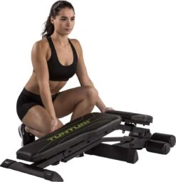 Tunturi UB80 Halterbank Verstelbaar - Fitnessbank Belastbaar Tot 200kg - Trainingsbank & Buikspierbank In één - Incl. Gratis Tunturi Training App -Merkloos Winkel 1160x1200 8