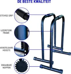 Calisthenics Dip Bars – Parallettes Hoog – Fitness Station Voor Dips -Merkloos Winkel 1162x1200 13