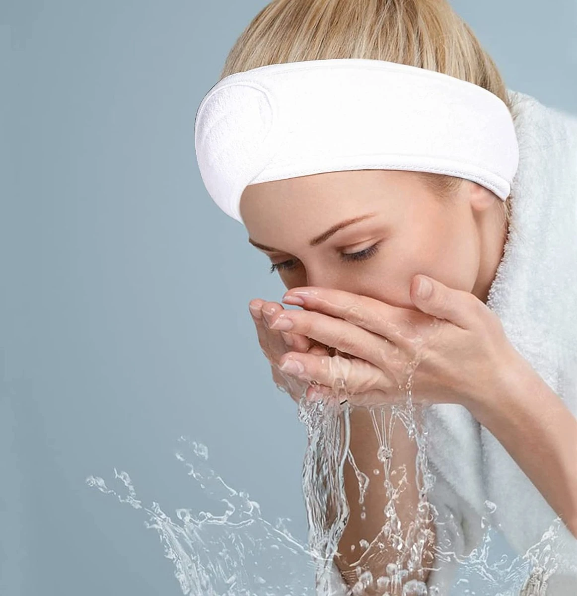 LIXIN Set 3 Stuks Spa Haarband - Zwart, Grijs, Wit - Make-up Haarbanden - Cosmetische Hoofdband - Haarband Volwassenen - Bandeau - Vrouwen - Dames - Tieners - Meiden - Yoga - Schoonheidsspecialiste Producten - Haaraccessoires - Make-up Accessoires 6 LIXIN Set 3 Stuks Spa Haarband - Zwart, Grijs, Wit - Make-up Haarbanden - Cosmetische Hoofdband - Haarband Volwassenen - Bandeau - Vrouwen - Dames - Tieners - Meiden - Yoga - Schoonheidsspecialiste Producten - Haaraccessoires - Make-up Accessoires - Afbeelding 4