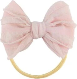 6 Stuks - Meisjes Baby Haarbandjes Met Strik - Roze - Beige - Grijs - Wit (0-5 Jaar) -Merkloos Winkel 1165x1200 17