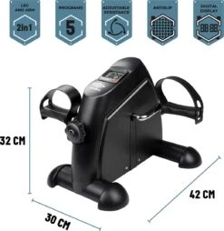 Umbro Stoelfiets - Met Computer - Hometrainer - Bureaufiets - Fietstrainer - Stoelfiets Met Handvaten - Zwart -Merkloos Winkel 1169x1200 5