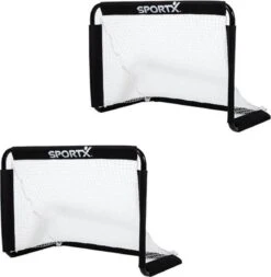 SportX Metalen Voetbaldoel Set 2 Goals 78x56x45cm -Merkloos Winkel 1171x1200 2