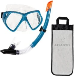 Atlantis Andros Combo - Snorkelset - Volwassenen - Petrol Blauw -Merkloos Winkel 1173x1200 12