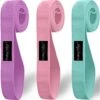 Fitness Elastieken Resistance Bands Set Van 3 - Full Body Fitness Elastieken - Weerstandsbanden - Lange Banden