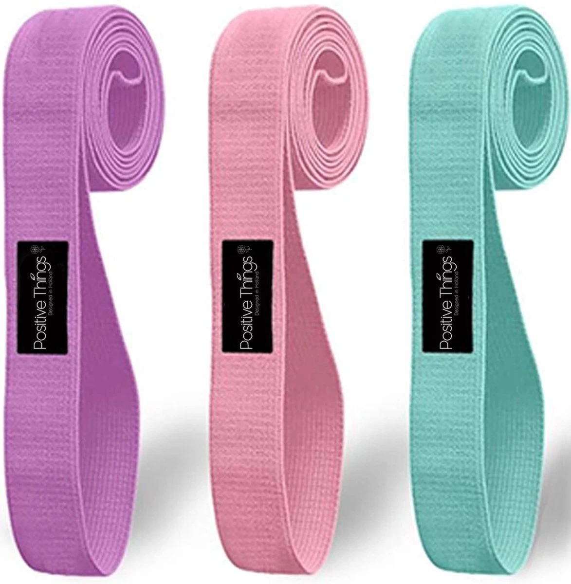 Fitness Elastieken Resistance Bands Set Van 3 - Full Body Fitness Elastieken - Weerstandsbanden - Lange Banden 3 Fitness Elastieken Resistance Bands Set Van 3 - Full Body Fitness Elastieken - Weerstandsbanden - Lange Banden