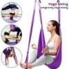 Yoga Aerial Swing Hangmat Compleet Systeem Met 3 Sets Handgrepen Gewicht Tot 300kg Paars -Merkloos Winkel 1174x1200 11