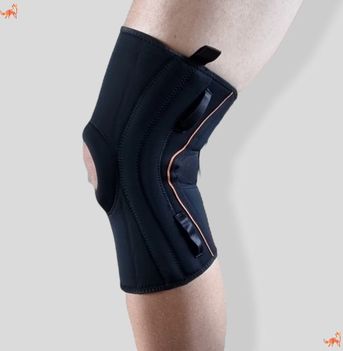 Premium Kniebrace - 'ErgoKnee 3' | Bracefox™ - Maat M - Medium | Knie Bandage Ondersteuning | Heren | Dames | Elastisch 4 Premium Kniebrace - 'ErgoKnee 3' | Bracefox™ - Maat M - Medium | Knie Bandage Ondersteuning | Heren | Dames | Elastisch - Afbeelding 2