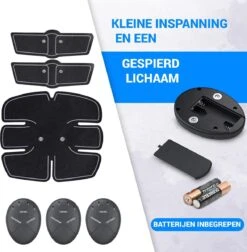 Zeitveldsales® - Buikspiertrainer - Afvallen - INCLUSIEF GRATIS BATTERIJEN - 2022 - Fitness - Ab Trainer - Ems - Sixpack -Merkloos Winkel 1176x1200 13