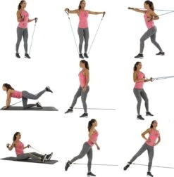 Tunturi Resistance Band Set - Weerstandsbanden - Fitness Elastiek - 5 Stuks + Accessoires - Incl. Gratis Fitness App -Merkloos Winkel 1176x1200 29