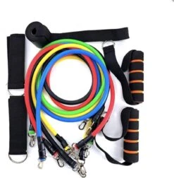 Fitness Elastiek - Resistance Band - Weerstandsbanden Set - Workout Set Met Handvatten, Enkel Straps En Deuranker 12 Fitness Elastiek - Resistance Band - Weerstandsbanden Set - Workout Set Met Handvatten, Enkel Straps En Deuranker -Merkloos Winkel 1177x1200 3