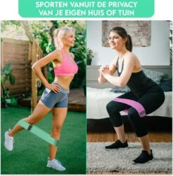 Set Van 3 Weerstandsbanden Resistance Band Fitness Elastiek - Bootybands - Full Body Workout -Merkloos Winkel 1178x1200 17