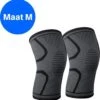 Compressie Knie Brace - Knie Bandage - Unisex - Maat: M - 1 Stuk - Zwart -Merkloos Winkel 1178x1200 35