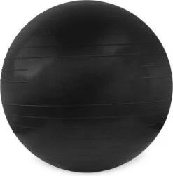 Fitnessbal - Anti Burst - Inclusief Pomp - Ø 85cm - Zwart