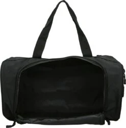 Merkloos Sporttas/reistas Zwart Met Kunstleer 50 Cm -Merkloos Winkel 1179x1200 39