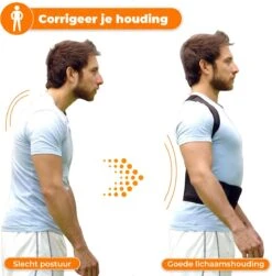 Luxegoed ®Rug- Schouders & Nek Verbeterd | Postuur Corrector | Rug Corrector | Posture Corrector | Rug Brace| Man | Vrouw | Verstelbaar | Unisex | L -Merkloos Winkel 1179x1200 42