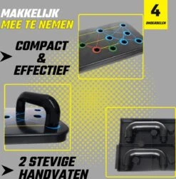 Merkloos Uitklapbaar Opdruk Bord - Push Up Board - Push Up Bars - Grips - Opdruksteun - 14 In 1 -Merkloos Winkel 1182x1200 8