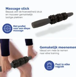 Q’ualife® Foam Roller Set – Trigger Point Massage Roller – Massage Bal – Fitness – Yoga – Fascia – Bindweefsel – 5 Delige Set – Zwart 17 Q’ualife® Foam Roller Set – Trigger Point Massage Roller – Massage Bal – Fitness – Yoga – Fascia – Bindweefsel – 5 Delige Set – Zwart -Merkloos Winkel 1183x1200 3