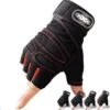 Merkloos Fitness Handschoenen - Crossfit Handschoenen - Handschoenen Heren En Dames - Zwart Rood