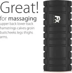 FFEXS Foam Roller - Massage - 34cm X 14cm - Zwart -Merkloos Winkel 1183x1200 4