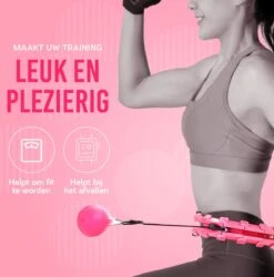 Merkloos Smart Hula Hoop Fitness - Hoelahoep Met Gewicht Voor Volwassenen En Kinderen - Fitness Hoelahoep - Hoepel Fitness -Merkloos Winkel 1185x1200 15