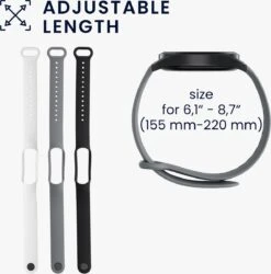 Kwmobile Horlogeband Voor Xiaomi Mi Smart Band 6 / Mi Band 6 / Band 5 - 3x Siliconen Bandje In Zwart / Donkergrijs / Wit - Voor Fitnesstracker 12 Kwmobile Horlogeband Voor Xiaomi Mi Smart Band 6 / Mi Band 6 / Band 5 - 3x Siliconen Bandje In Zwart / Donkergrijs / Wit - Voor Fitnesstracker -Merkloos Winkel 1187x1200 32