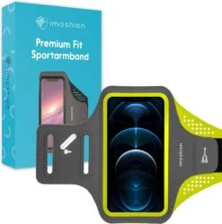 IMoshion Hardloop Telefoonhouder - Hardloopband - Universele Sportarmband - Ruimte Voor Pasje En Sleutel - Van 6,2 T/m 6,9 Inch