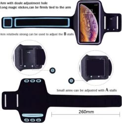 Sportarmband - IPhone 11 / 12 / 13 Hoesje - Sportband - Hardloop Armband - Sport Armband - Hardloop Houder - Zwart -Merkloos Winkel 1188x1200 77