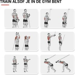 Positive Things Home Gym Fitness Set - Krachtstation Kabelsysteem - Tricep Touw -Merkloos Winkel 1189x1200 29