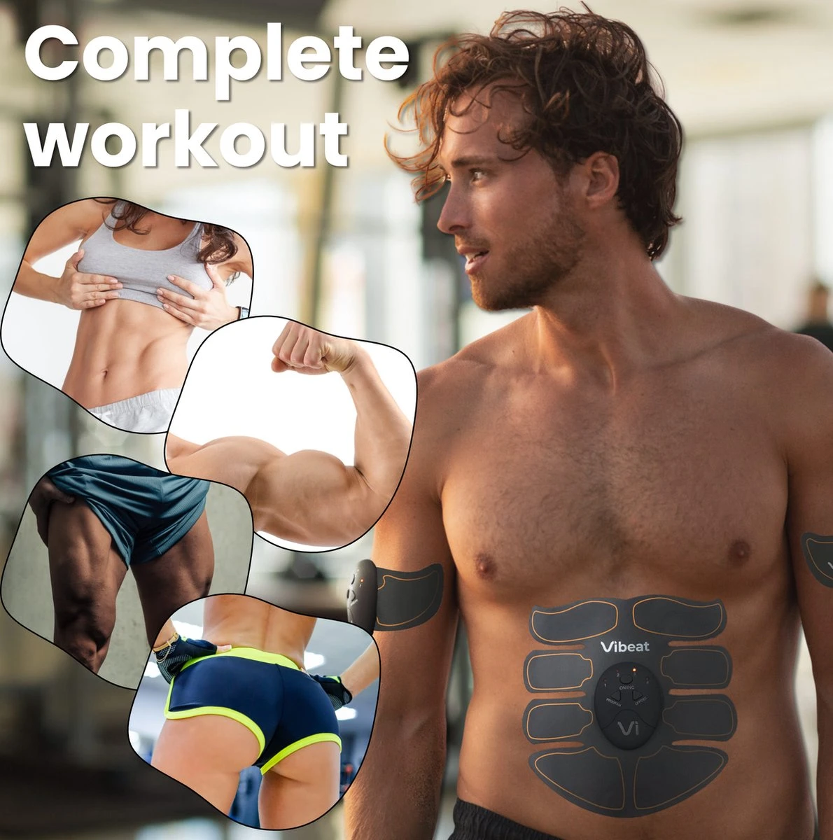 EMS Buikspieren Trainer Elektrisch - AB Trainer - Afslankband - Spierstimulator - Sixpack Buiktrainer - Buikspiertrainer - USB Oplaadbaar - Incl. 24 Gel Pads - Incl. E-book 12 EMS Buikspieren Trainer Elektrisch - AB Trainer - Afslankband - Spierstimulator - Sixpack Buiktrainer - Buikspiertrainer - USB Oplaadbaar - Incl. 24 Gel Pads - Incl. E-book - Afbeelding 10