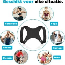 Fit Nine Rugbrace - One Size - Postuur & Rug Corrector - Rugband - Houding Correctie - Man & Vrouw -Merkloos Winkel 1190x1200 42