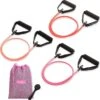 NINN Sports - Premium Fitness Tubes PINK Van Hoge Kwaliteit - Set Van 5 Verschillende Weerstanden - Weerstandsbanden - Fitness Elastiek - Full Body - Resistance Band 1 NINN Sports - Premium Fitness Tubes PINK Van Hoge Kwaliteit - Set Van 5 Verschillende Weerstanden - Weerstandsbanden - Fitness Elastiek - Full Body - Resistance Band -Merkloos Winkel 1191x1200 32