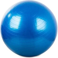 Gymnastiekbal (blauw) - Gymbal - Yoga Bal - Fitness Bal - Pilates - Fitness - 60cm Inclusief Pomp! Versterking Spieren/conditie/Mobiliteit! -Merkloos Winkel 1193x1200 19