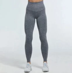 Gym Revolution - Sportlegging Dames - Sportkleding Dames - Sportbroek Dames - Sportlegging - Push Up - Shape Legging - Sportlegging Dames High Waist - Hardloopbroek Dames - Yoga Legging Dames - Grijs Maat M -Merkloos Winkel 1194x1200 11