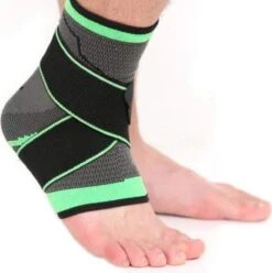 Enkelbraces / Enkelbeschermer - 1 Stuk Groen / M