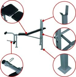 Fitnessbank - Bankdrukbank - Krachttraining - Fitness Bank - Bench Press - Leg Curl 18 Fitnessbank - Bankdrukbank - Krachttraining - Fitness Bank - Bench Press - Leg Curl -Merkloos Winkel 1195x1200 23