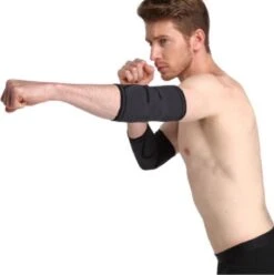 Elleboog Brace - Neopreen - Tennisarm - Tenniselleboog - Golfarm - Bandage - Tennisarm Brace - Brace Elleboog - Tennis Elleboog Brace - Elleboog Ondersteuning - Armbrace - Artrose - Reuma - Overbelasting - Comfort Fit - Zwart - Universeel - Maat L -Merkloos Winkel 1195x1200 58