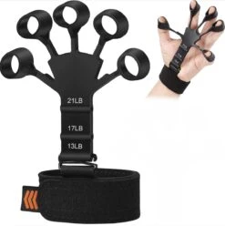 Gripster Fitness 5 Vingers - Gripster - Hand Trainer - Hands Workout - Gripper - Handknijper - Fitness Accessoires - Krachttraining - Fysiotherapie Oefeningen - Handschoenen - Werkt Ook Tegen Artritis & Reuma -Merkloos Winkel 1196x1200 20