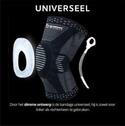 Kniebrace - 1 Stuk (Links Of Rechts) - XL ( Extra Large) - Kniebandage -Merkloos Winkel 1196x1200 54