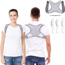 LOUZIR Houding Correctie Brace - Rug & Schouder - One Size -Merkloos Winkel 1196x1200 59