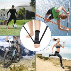 De Millennials Enkelbrace 1 Pair (2 Stuks)- Maat L-Schoenmaat: 39-42 - Enkelbandage Voor Compressiesokken Verlichten Hielspoor - Sport - Enkel Bandage - Voet Brace - Enkel Brace - Enkelondersteuning - Neopreen - Comfort Fit - Zwart - Universeel -Merkloos Winkel 1196x1200 63