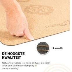 Yoga Mat Sportmat Fitnessmat Antislip Duurzaam Kurk Met Yoga Lessen -Merkloos Winkel 1197x1200 54