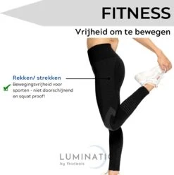 Sportlegging Dames - Fitness Legging - Yoga Legging - High Waist Sport Legging - Anti Cellulite - Shapewear Dames - Push Up - Butt Lifter - Sportkleding Dames - Booty | Luminatic® | Zwart | M 14 Sportlegging Dames - Fitness Legging - Yoga Legging - High Waist Sport Legging - Anti Cellulite - Shapewear Dames - Push Up - Butt Lifter - Sportkleding Dames - Booty | Luminatic® | Zwart | M -Merkloos Winkel 1197x1200 66