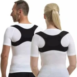 Postuur Corrector - Onmiddellijk Verlichting/verhelpen Van Rug, Schouder En Nek Klakten - Zichtbaar Verbeterde Houding - Verstelbaar Postuur Corrector - Unisex Postuur Corrector - S/M -Merkloos Winkel 1197x1200 80