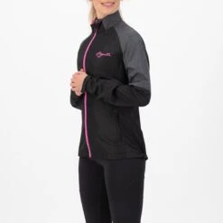 Rogelli Enjoy Hardloopjack - Dames Sportjas - Zwart/Grijs/Roze - Maat S -Merkloos Winkel 1198x1200 103