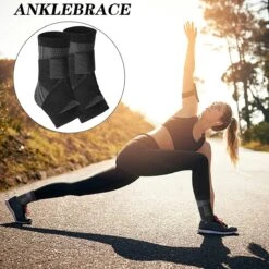 De Millennials Enkelbrace 1 Pair (2 Stuks)- Maat L-Schoenmaat: 39-42 - Enkelbandage Voor Compressiesokken Verlichten Hielspoor - Sport - Enkel Bandage - Voet Brace - Enkel Brace - Enkelondersteuning - Neopreen - Comfort Fit - Zwart - Universeel -Merkloos Winkel 1198x1200 127