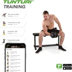 Tunturi FB20 Vlakke Halterbank - Flat Bench - Fitnessbank - Trainingsbank 13 Tunturi FB20 Vlakke Halterbank - Flat Bench - Fitnessbank - Trainingsbank -Merkloos Winkel 1198x1200 48